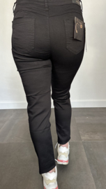 B.S. stretch broek zwart