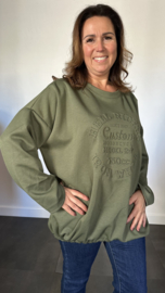 Sweater Custom +SIZE army SALE