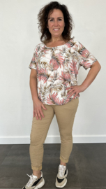 Comfy joggjeans camel (standaard)