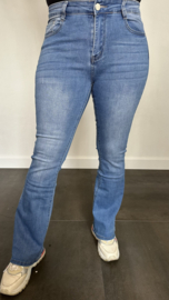 G-smack stretch jeans FLARE  blue