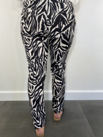 Stretch broek Emma zebra