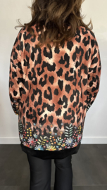 Sweater velvet panter amour