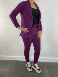 2-Delig pak Lisa aubergine (maat 1)