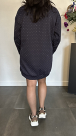 Tuniek/jurk zilver glitter Marine