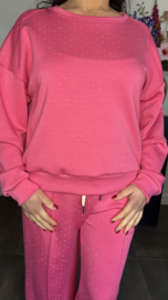 Comfy pak Fenna met Glitter Fuchsia
