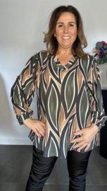 Blouse flames army