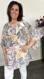 Blouse Veronica +SIZE zand