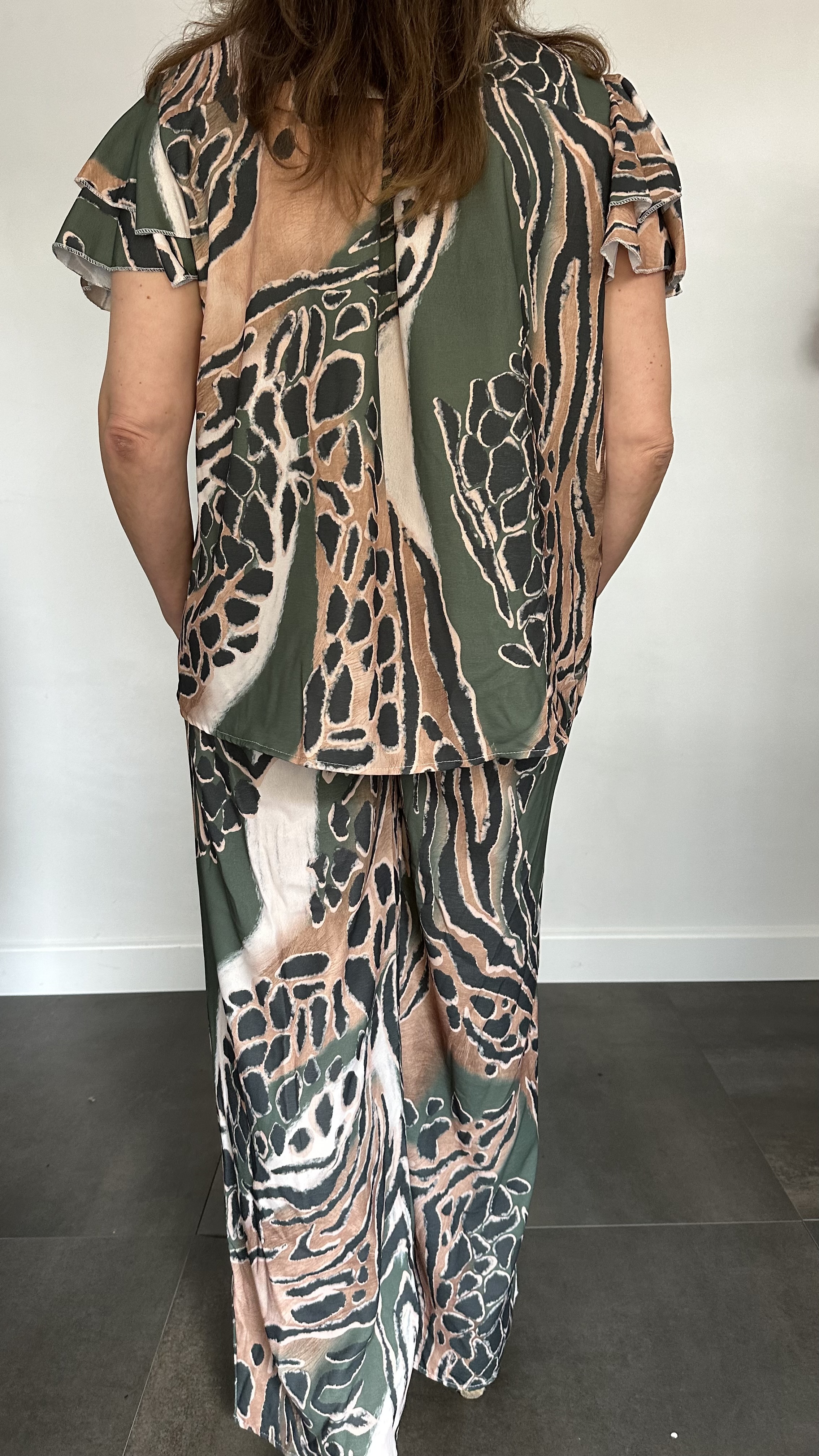 2-Delige set Morena met strik army SALE
