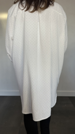 Blouse Noèlle diamant +SIZE ecru