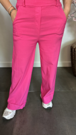 Highwaist WIDE LEG jogger Pink