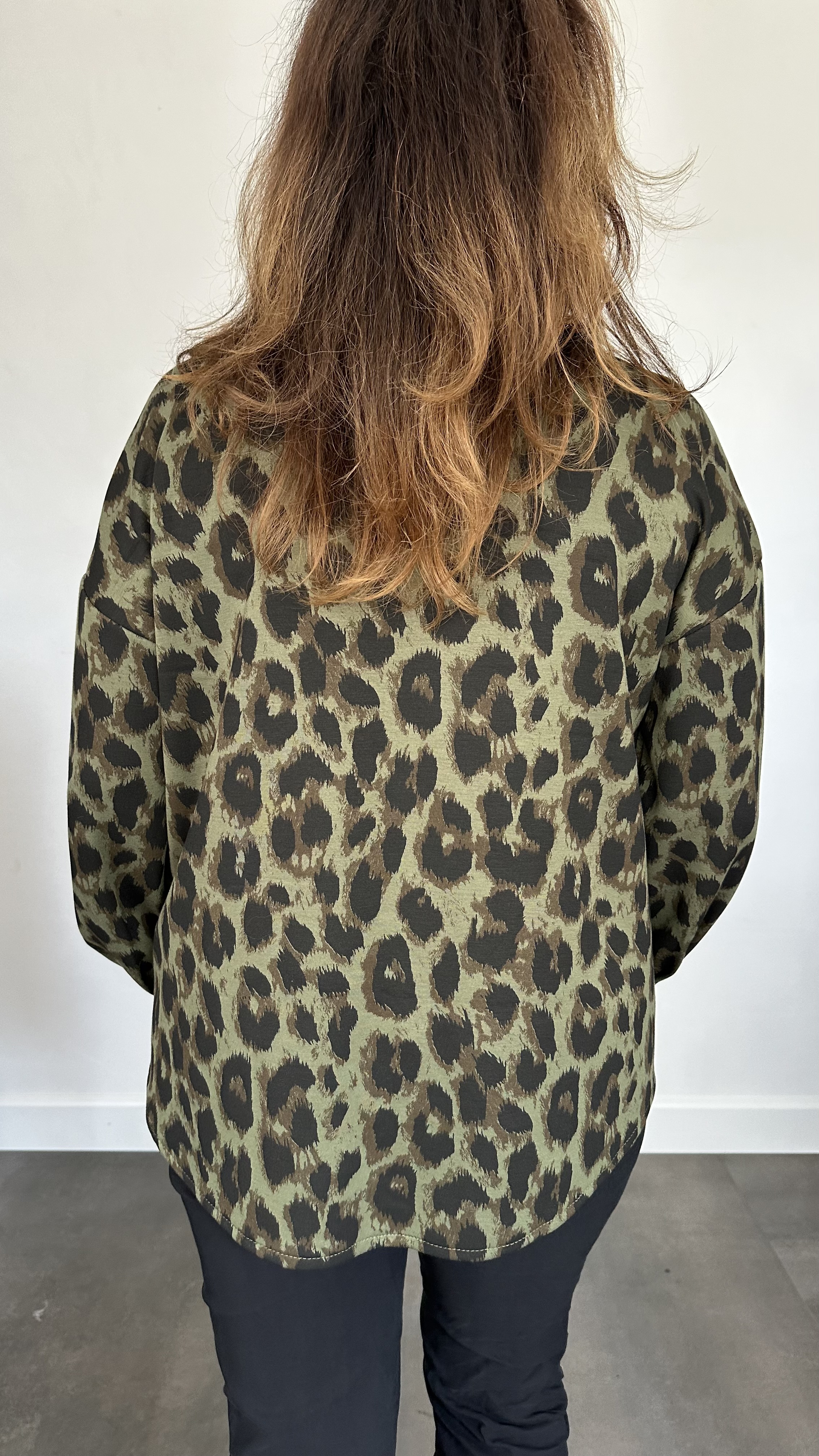 Blouse/ jasje panter army