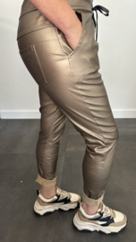 Joggjeans Leatherlook coating gold