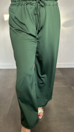 Pallazzo broek Premium travel groen SALE