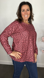 Baby rib truitje panter Bordeaux