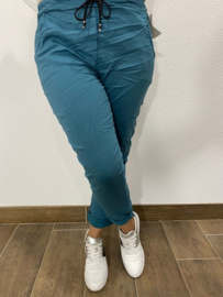 Joggjeans petrol ( standaard)