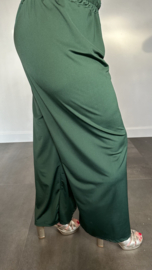 Pallazzo broek Premium travel groen SALE