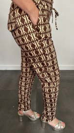 Travel broek Rome bruin