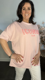 Sweatshirt Iconic Roze
