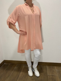 Lange blouse  Britt  roze 