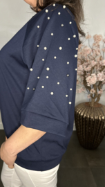 Sweatshirt parels Marine