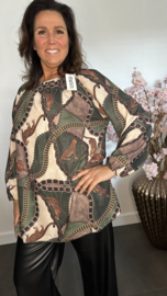 Blouse Panters en Chains Army