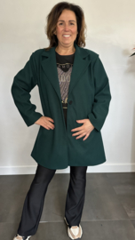 Mantel Gina Flessen groen