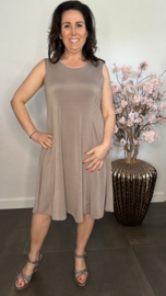 Hemdjurk uni Taupe