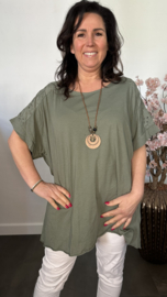 Shirt Jessica met ketting Army