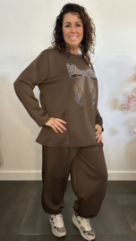 Comfy pak glitter Strik Choco