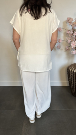 2-Delig pak Reza met strik Ecru