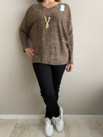 Stretch broek Ana &Lucy zwart SALE