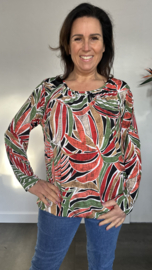 Ballon shirt met elastiek audry