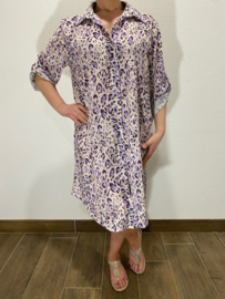 Lange blouse violet