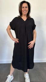 Jurk Maya +Size zwart