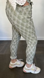 Joggjeans jacquard jade army