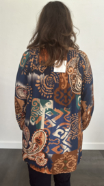 Blouse marjan paisley blauw