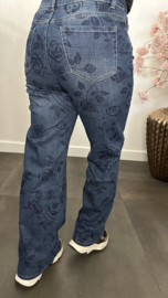 G-smack Wide leg stretch jeans Roos