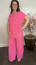 2-Delig pak Reza met strik fuchsia