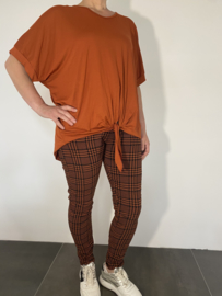 Joggjeans pepita ruit stone