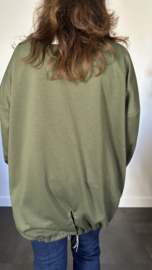 Sweater Custom +SIZE army SALE