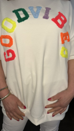 Sweatshirts Good vibes Ecru