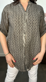 Blouse Naomi Antraciet