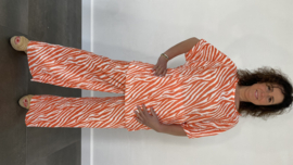 2-Delig comfy pak zebra oranje SALE