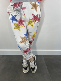 Joggingbroek ster gekleurd