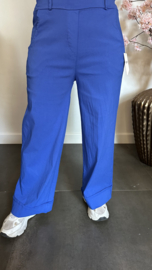 Highwaist WIDE LEG jogger Kobalt