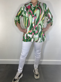 Goodies stretch broek wit SALE