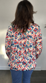 Ballon shirt met elastiek selma