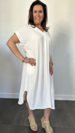 Jurk Lieke +Size Ecru