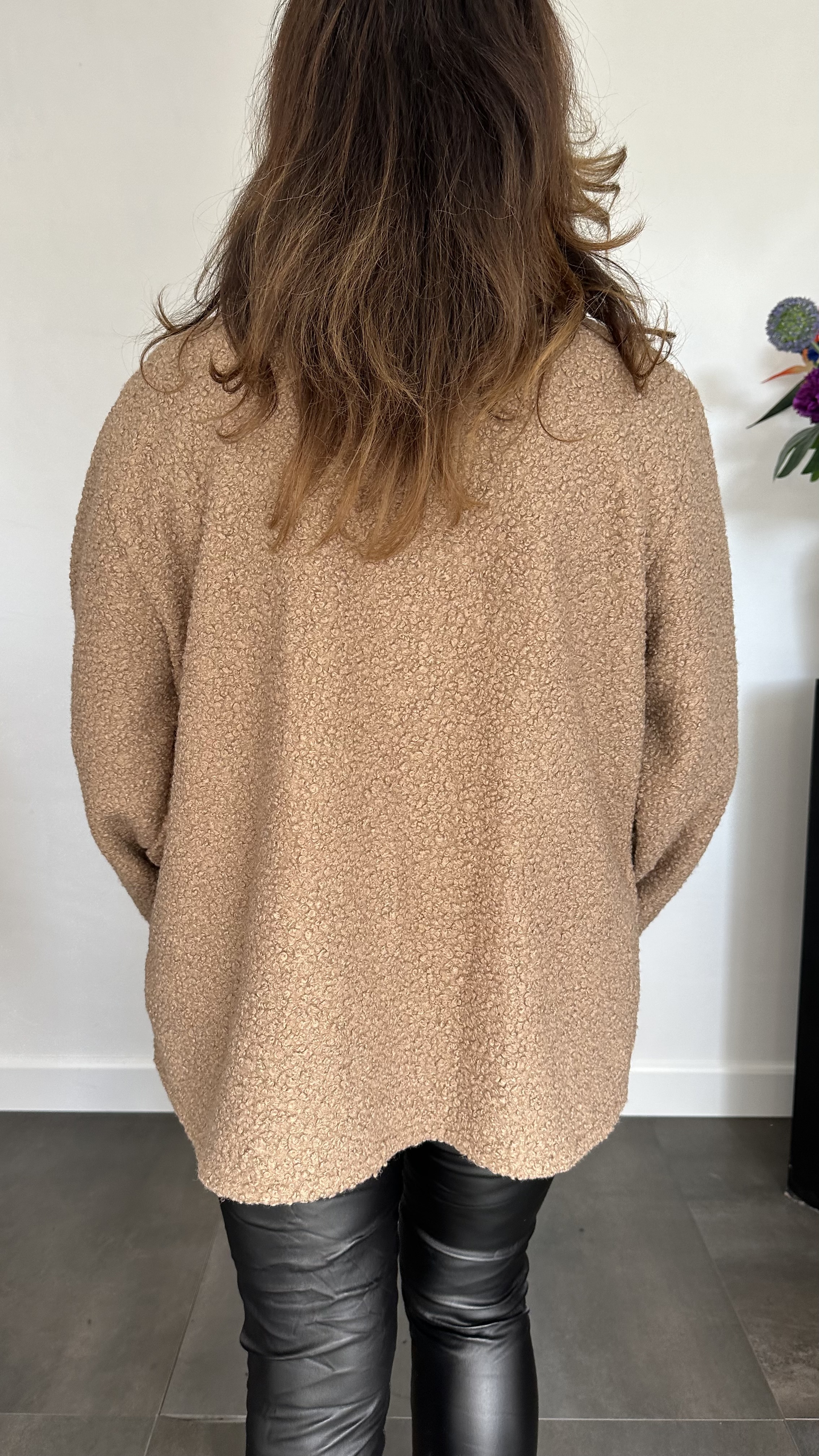 Boucle jasje camel