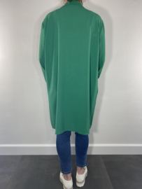 Half lange blouse/ jurk groen